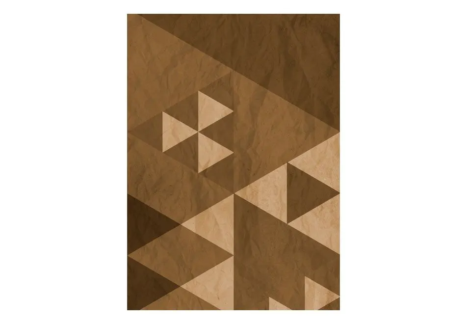 Fototapeta - Brązowy patchwork-2
