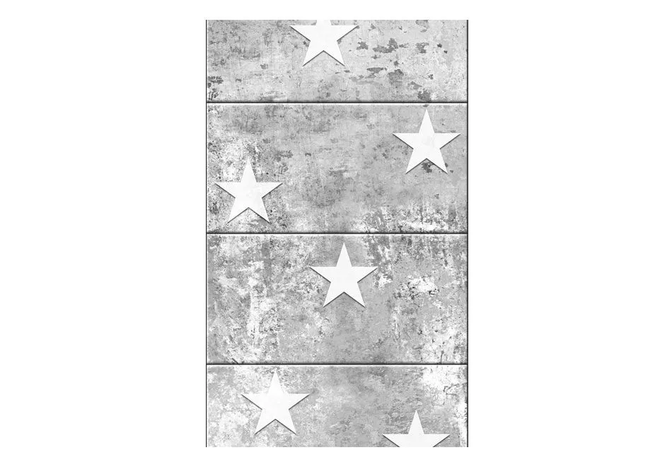 Fototapeta - Gwiazdki na betonie-2
