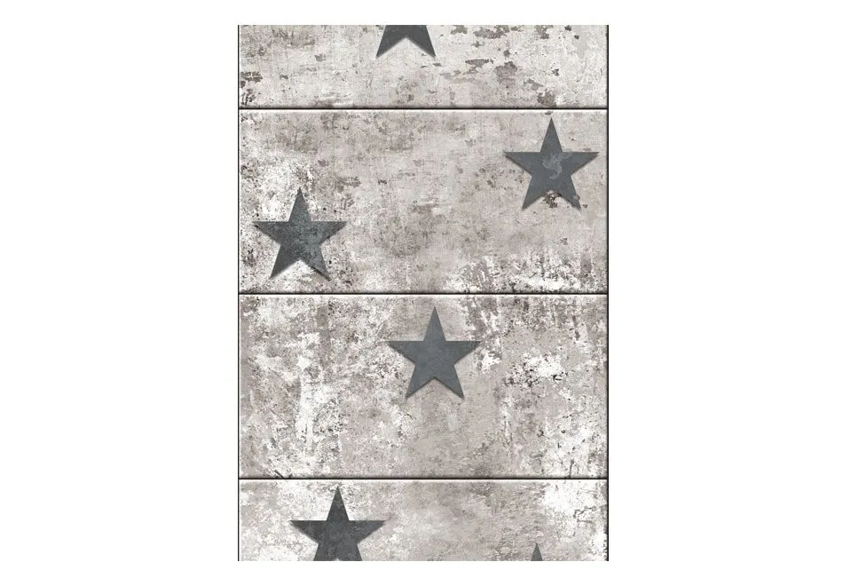 Fototapeta - Betonowe gwiazdki-2