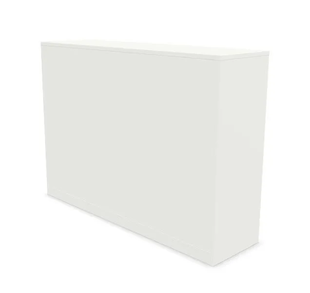 Szafka biurowa przesuwna EASY SPACE CABINET S 3-OH 160cm biała zamykana I sklep meblowy MIRAT.