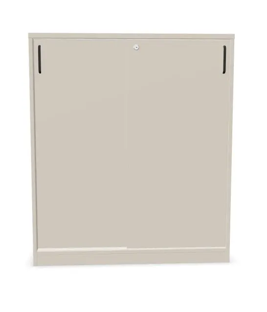 Szafka biurowa przesuwna EASY SPACE CABINET S 3-OH 100cm kaszmirowa zamykana I sklep meblowy MIRAT.