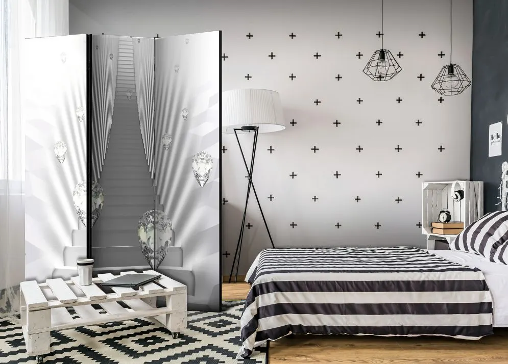 Parawan dwustronny 3D 135 x 172 cm | MIRAT.