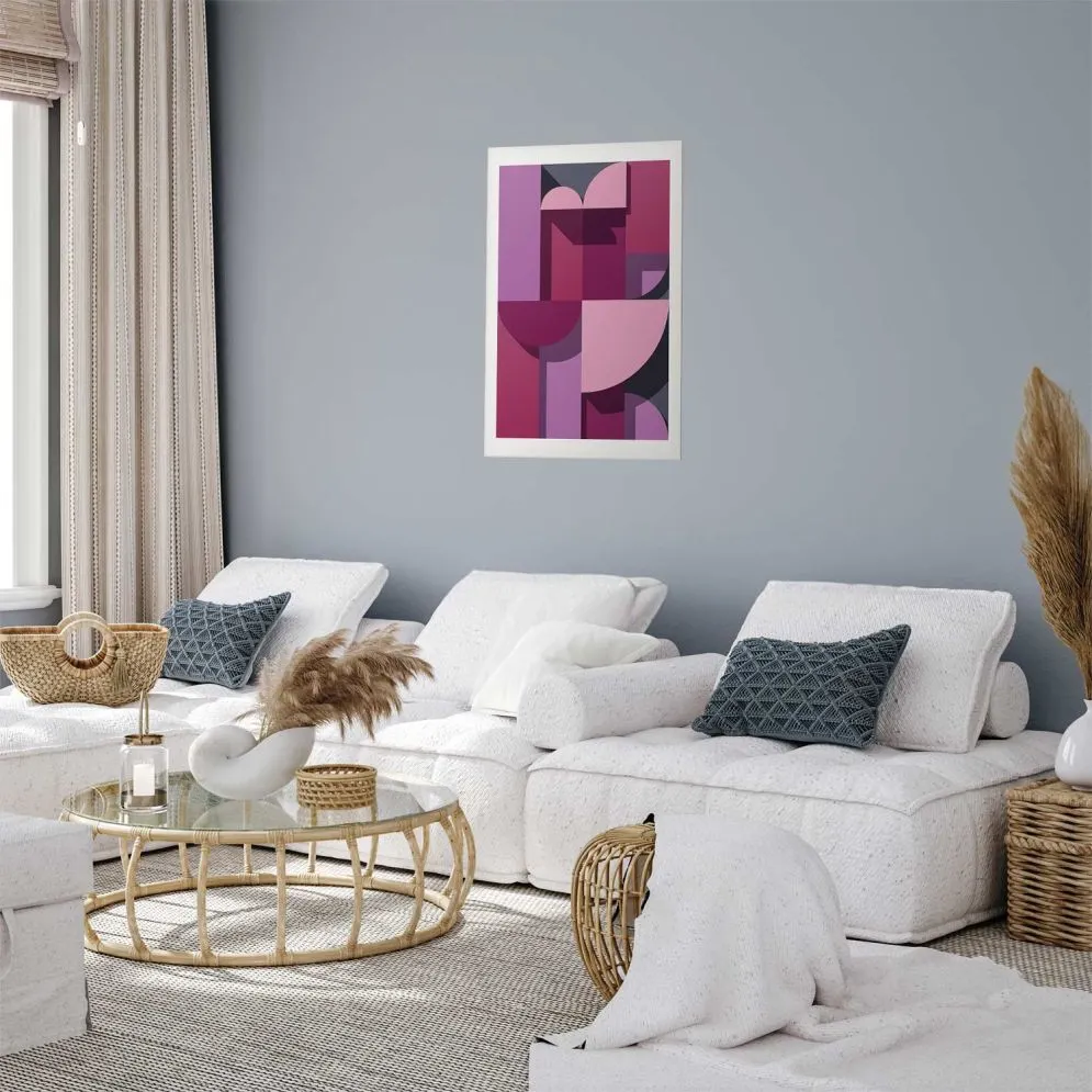 Plakat abstrakcyjne home 60 x 90 cm bez ramy | MIRAT. kolekcja a-A-0560-ao-a