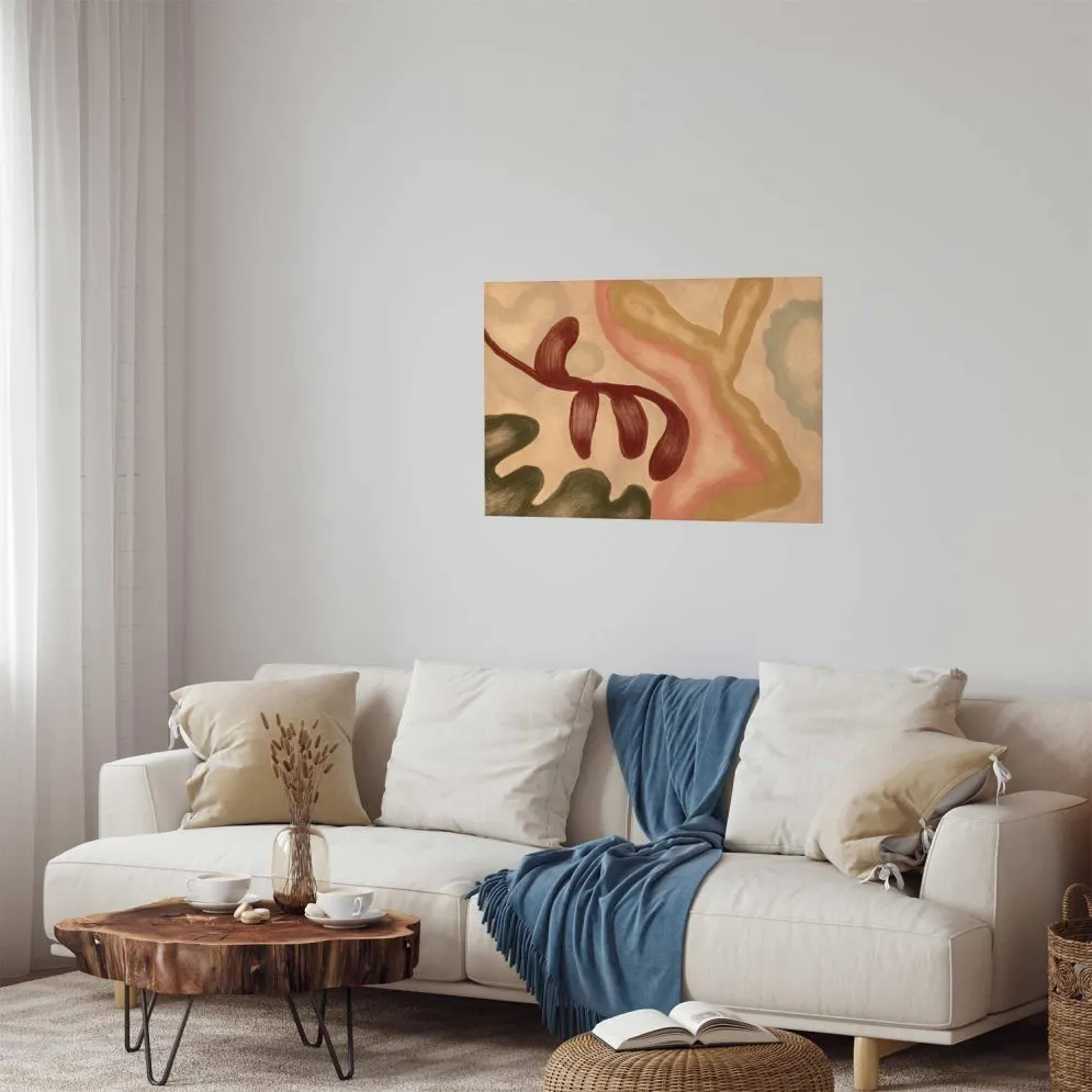 Plakat Kolorowe kształty 30x21 cm bez ramy bez marginesu | MIRAT.