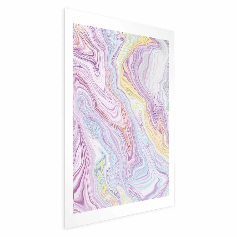 Plakat Kolorowy Sen 21x30 cm bez ramy z marginesem | MIRAT.
