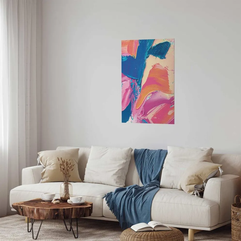 Plakat Kolorowa Ekspresja 21x30 cm bez ramy bez marginesu | MIRAT.