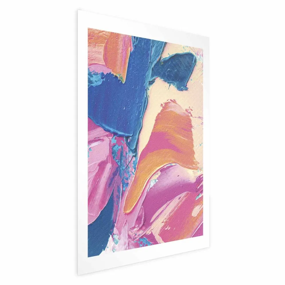 Plakat Kolorowa Ekspresja 21x30 cm bez ramy bez marginesu | MIRAT.