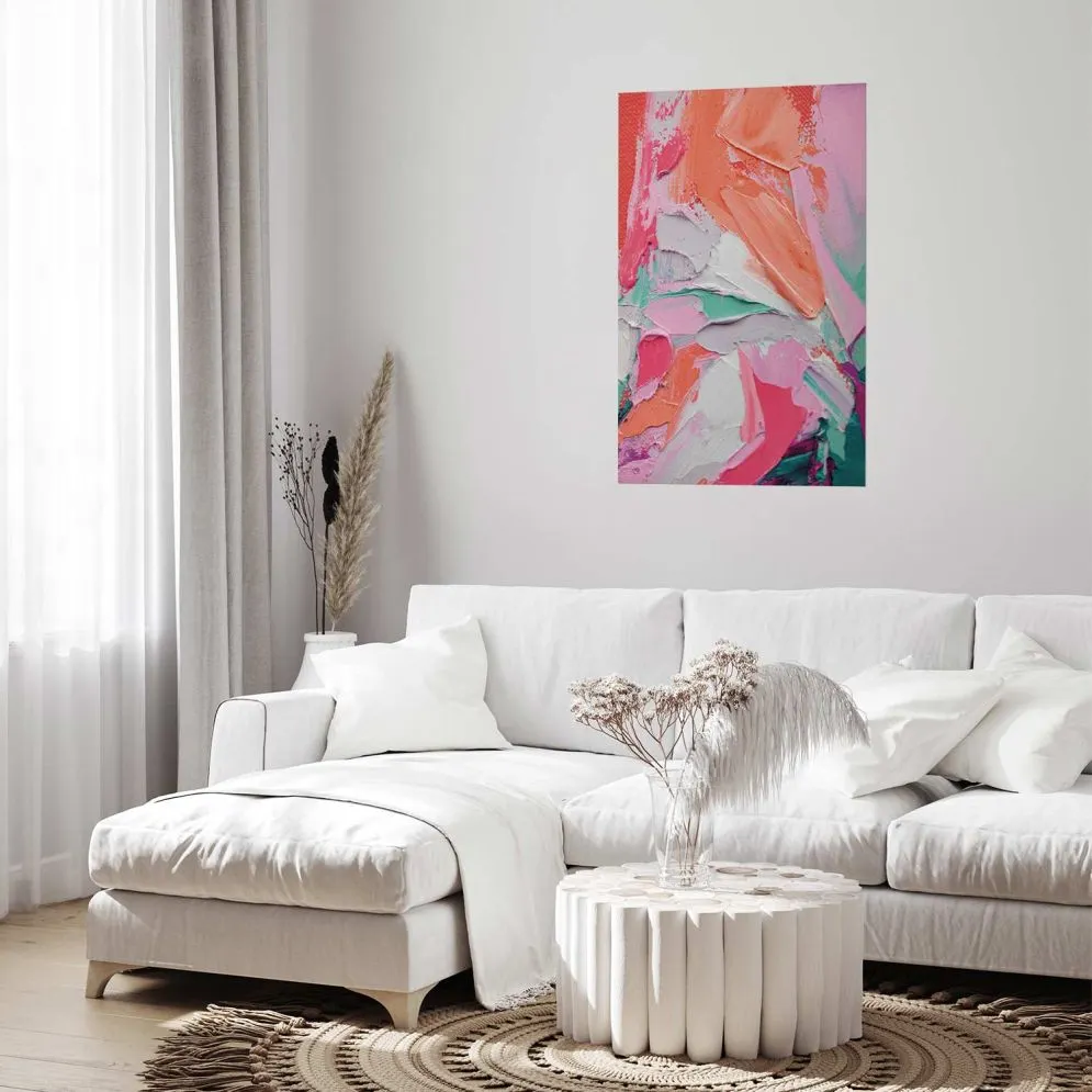 Plakat Różowa Paleta 21x30 cm bez ramy bez marginesu | MIRAT.