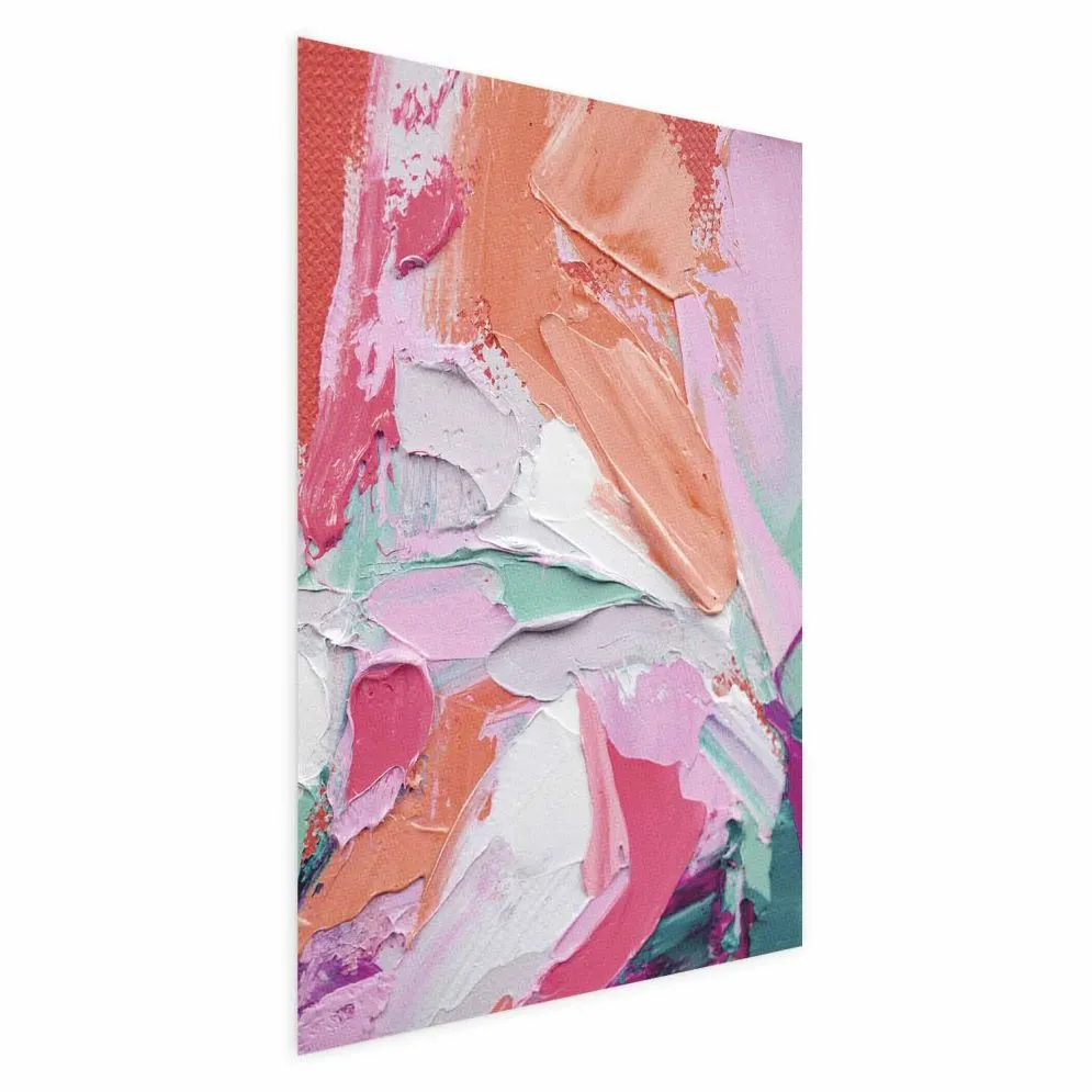 Plakat Różowa Paleta 29,7x42 cm bez ramy z marginesem | MIRAT.