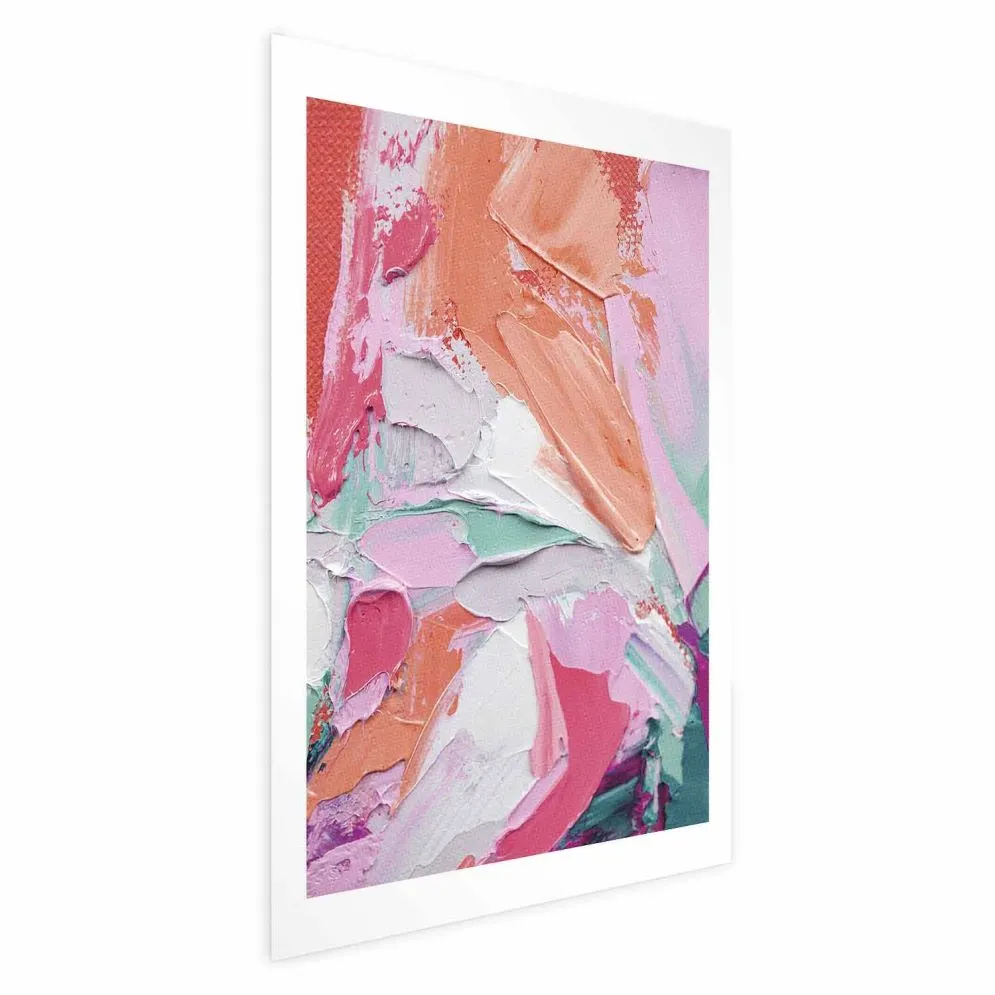 Plakat Różowa Paleta 21x30 cm bez ramy bez marginesu | MIRAT.