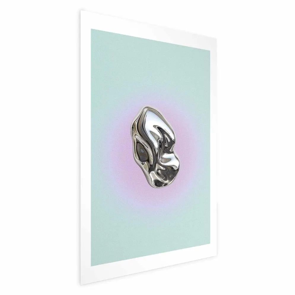 Plakat Metaliczna Forma 21x30 cm bez ramy bez marginesu | MIRAT.