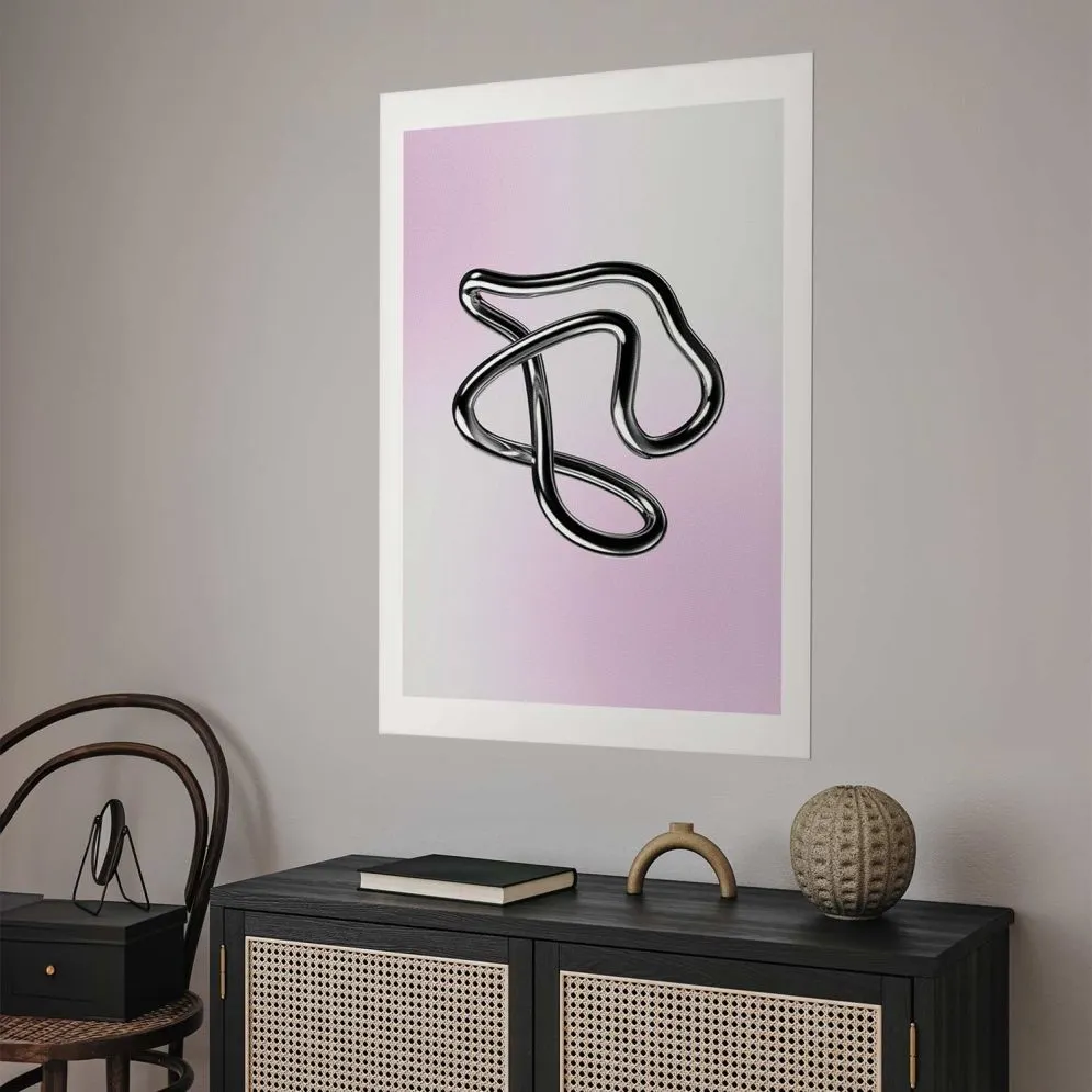 Plakat Srebrne Zawiłości 21x30 cm bez ramy z marginesem | MIRAT.