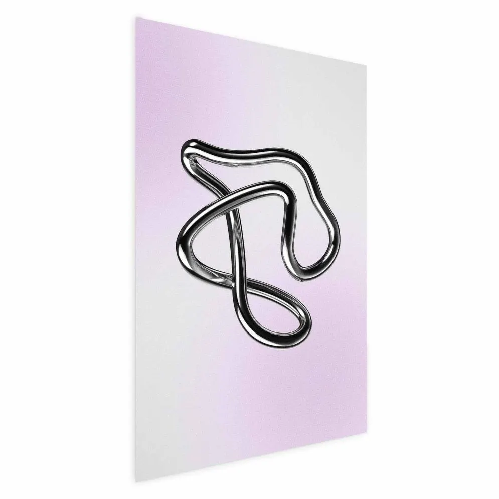 Plakat Srebrne Zawiłości 21x30 cm bez ramy z marginesem | MIRAT.
