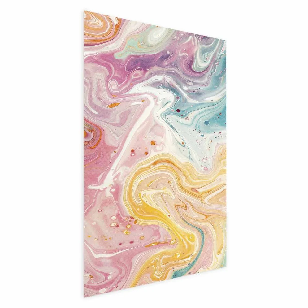 Plakat Kolorowy Chaos 21x30 cm bez ramy bez marginesu | MIRAT.