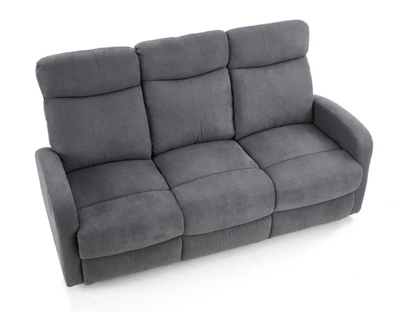 Sofa OSLO 3S szara trzyosobowa do salonu | MIRAT.