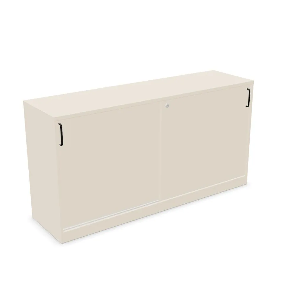 Szafka biurowa przesuwna EASY SPACE CABINET S 1.5-OH 160cm kaszmirowa zamykana I sklep meblowy MIRAT.