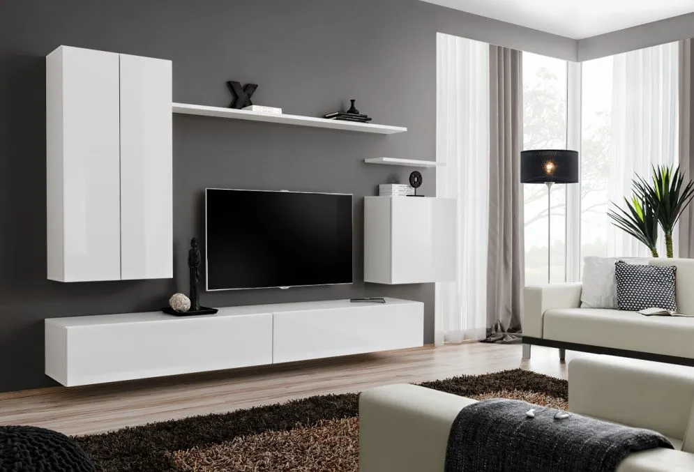 Meblościanka SWITCH II w stylu nowoczesnym do salonu | MIRAT. kolekcja SWITCH