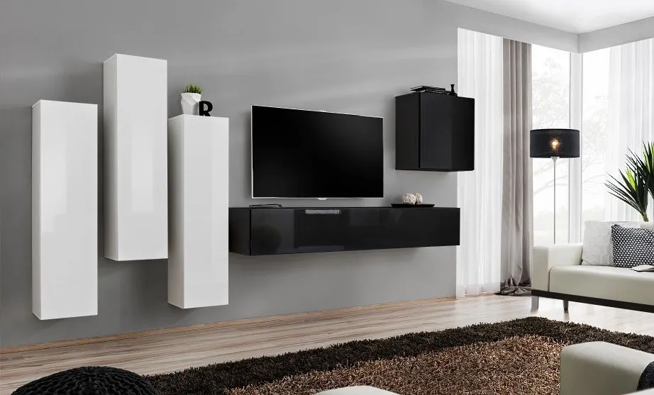 Meblościanka SWITCH III nowoczesna do salonu | MIRAT. kolekcja SWITCH