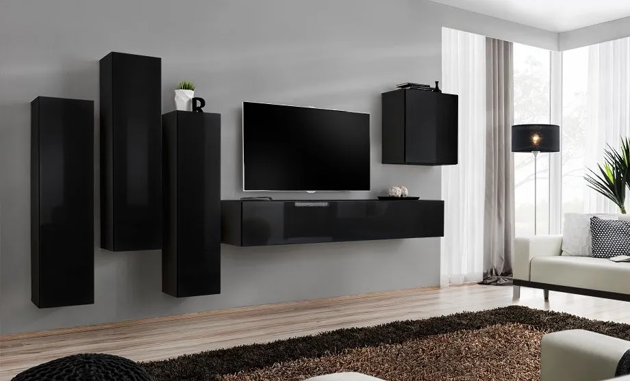 Meblościanka SWITCH III nowoczesna do salonu | MIRAT. kolekcja SWITCH