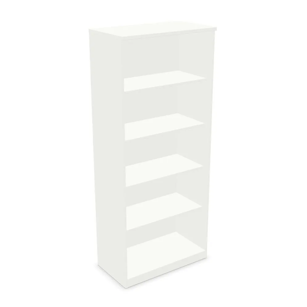 Regał biurowy EASY SPACE CABINET O 5-OH 80cm biały na książki I sklep meblowy MIRAT.