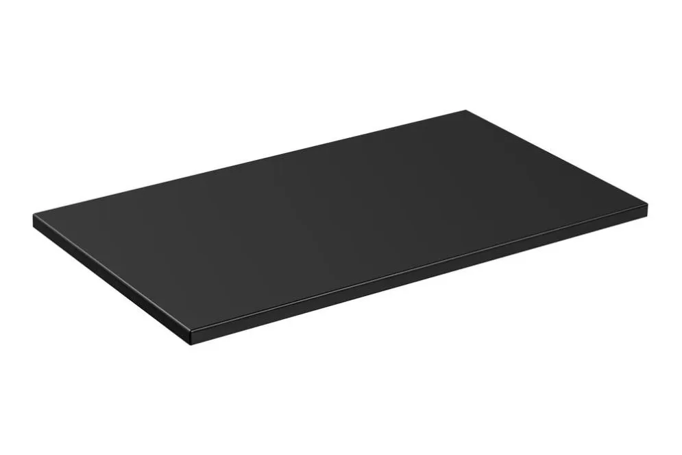 Szafka pod umywalkę ADEL BLACK 82 80cm czarny mat ryflowane fronty I sklep meblowy MIRAT. styl LOFT, RYFLOWANY