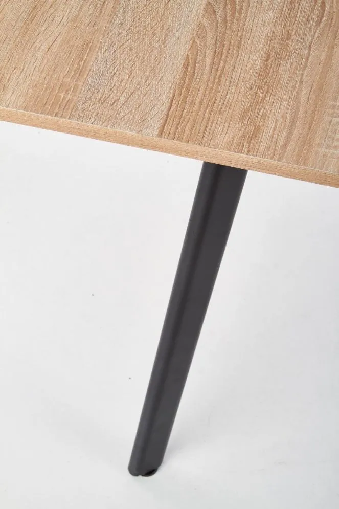 Stół ALBON120(160)X80 dąb sonoma/szary rozkładany | MIRAT. w stylu kolekcja