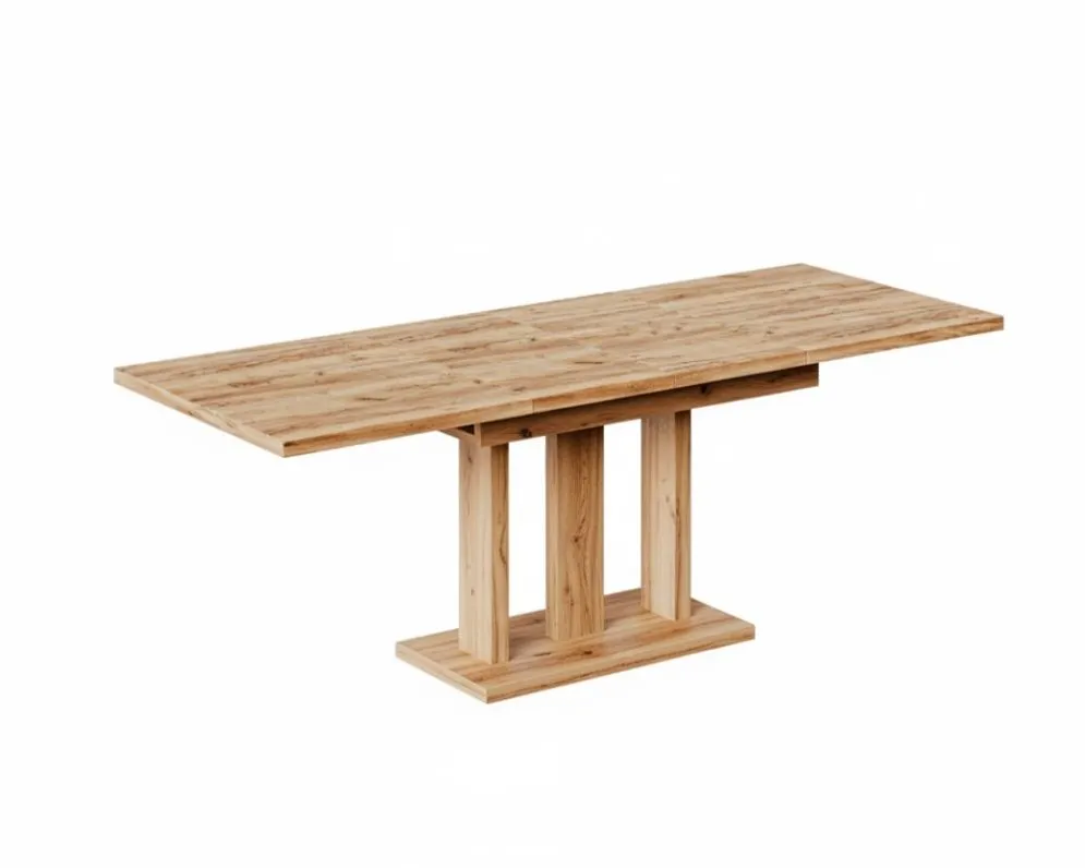 Stół rozkładany APPIA 130(210)x80 dąb złoty craft polskiej produkcji I sklep meblowy MIRAT.