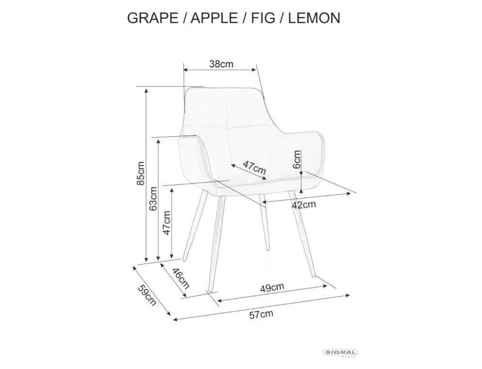 Krzesło tapicerowane APPLE VELVET czarne do jadalni I sklep meblowy MIRAT. styl GLAMOUR