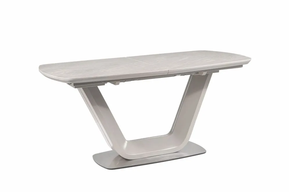 Ceramiczny szary stół rozkładany nowoczesny Armani Ceramic 160-220x90