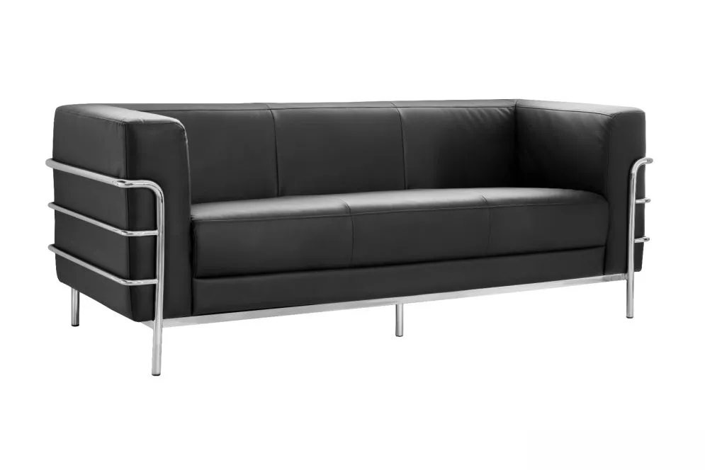 Sofa ARMO czarna trzyosobowa I sklep meblowy MIRAT.