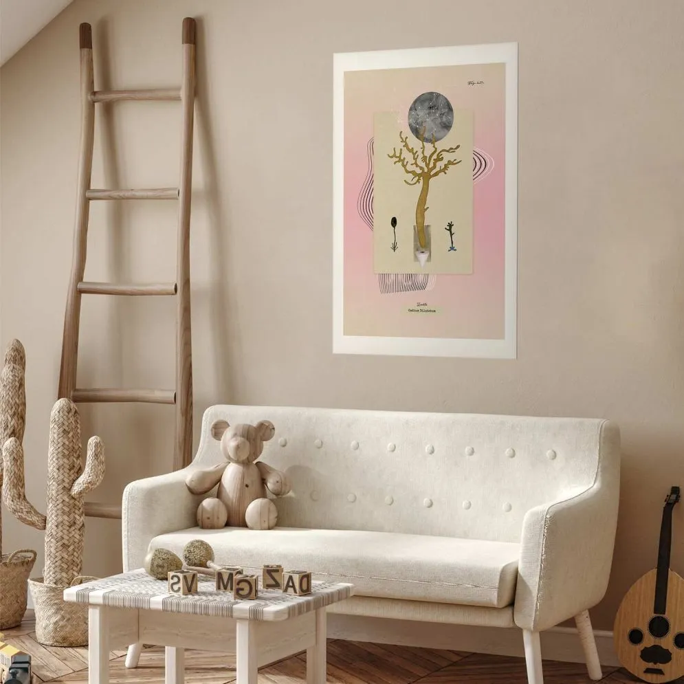 Plakat Niezwykła roślina 21x30 cm bez ramy z marginesem | MIRAT.