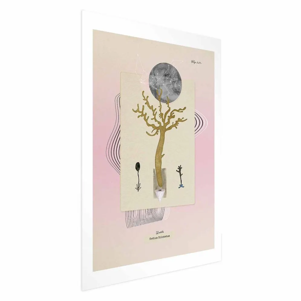 Plakat Niezwykła roślina 21x30 cm bez ramy z marginesem | MIRAT.