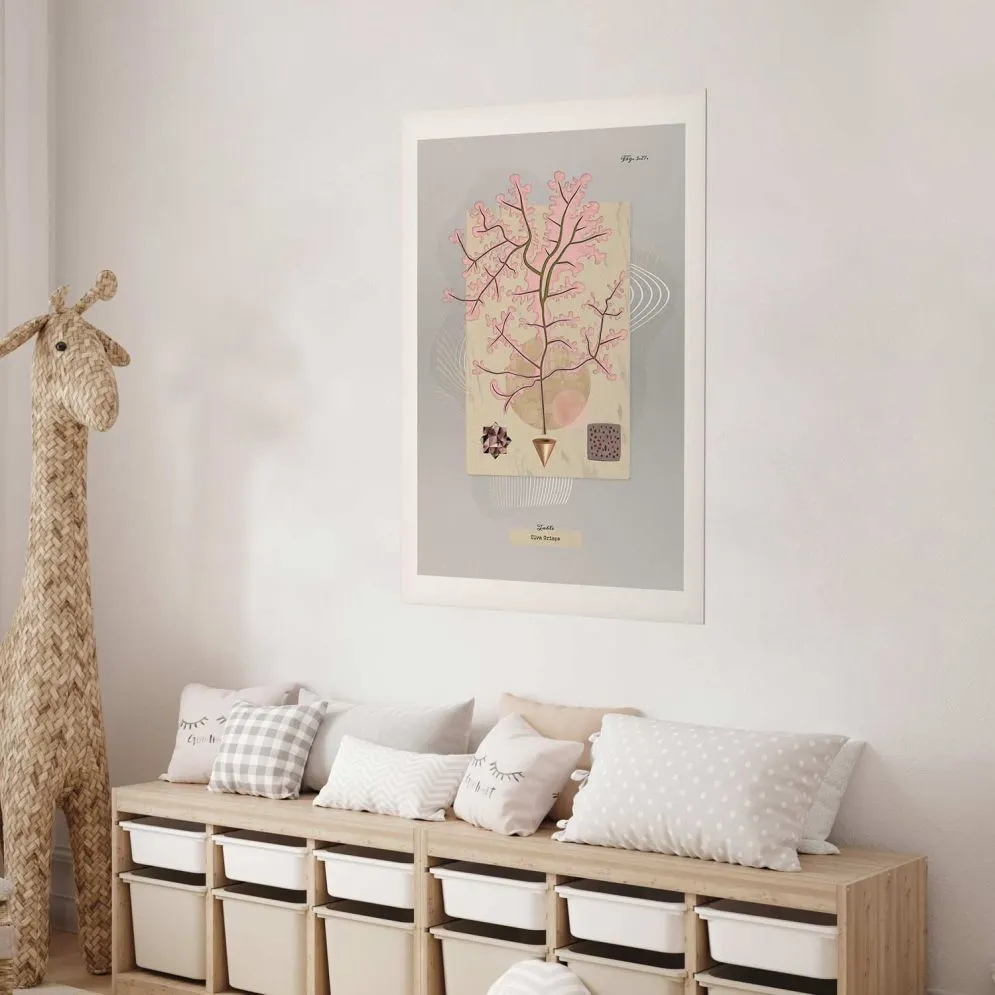 Plakat Tajemnicze drzewko 21x30 cm bez ramy z marginesem | MIRAT.