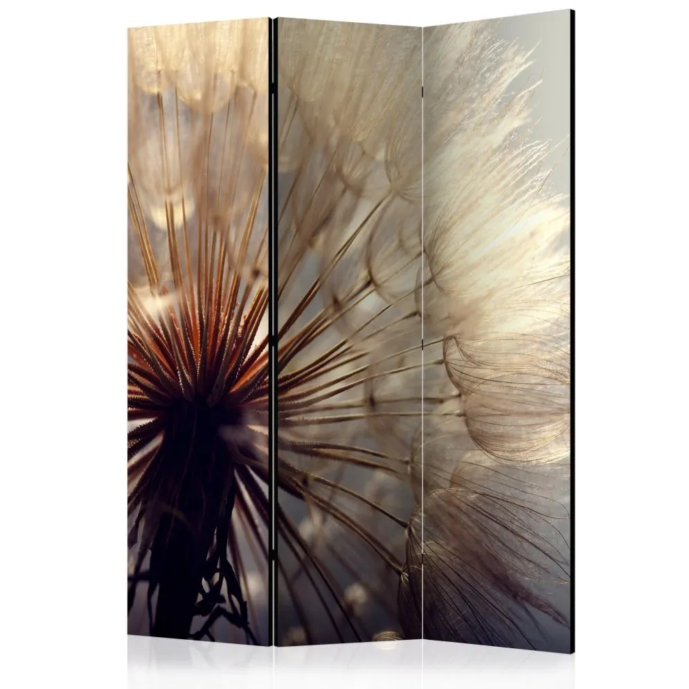 Parawan akustyczny Kwiaty 135x172 cm 3-częściowy wielokolorowy | MIRAT.