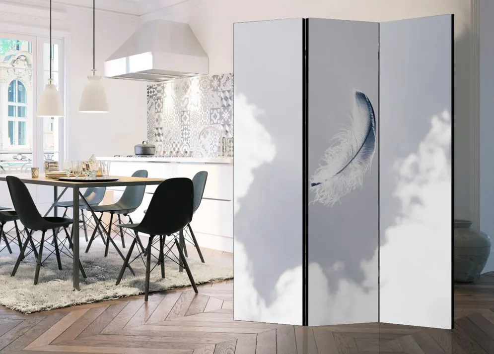 Parawan akustyczny Zwierzęta 135x172 cm 3-częściowy szary | MIRAT.