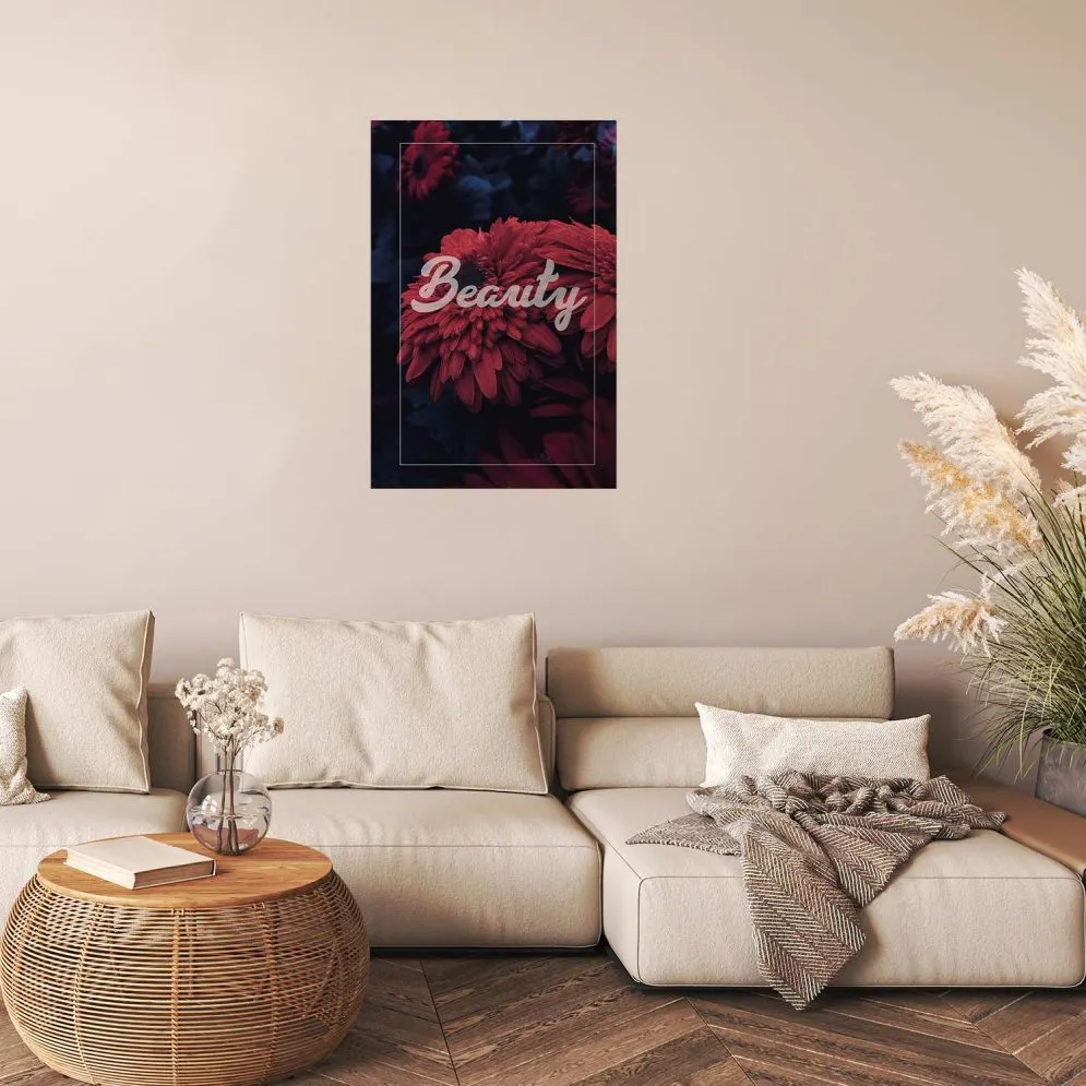 Plakat Beauty 40x60 cm bez ramy bez marginesu | MIRAT.