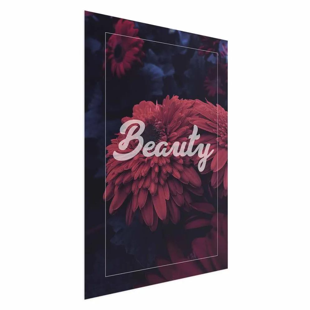 Plakat Beauty 40x60 cm bez ramy bez marginesu | MIRAT.