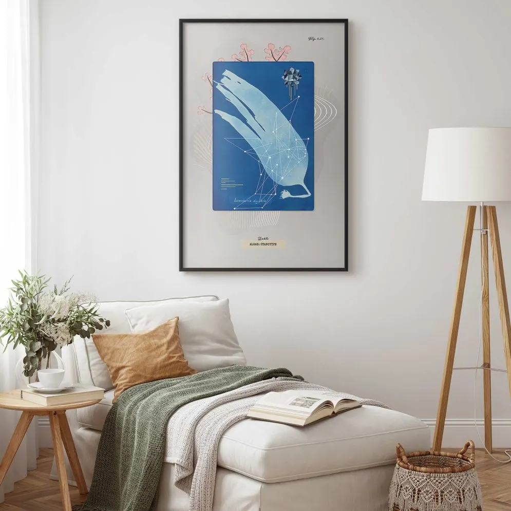 Plakat Glon 60x90 cm z ramą czarną bez marginesu | MIRAT.