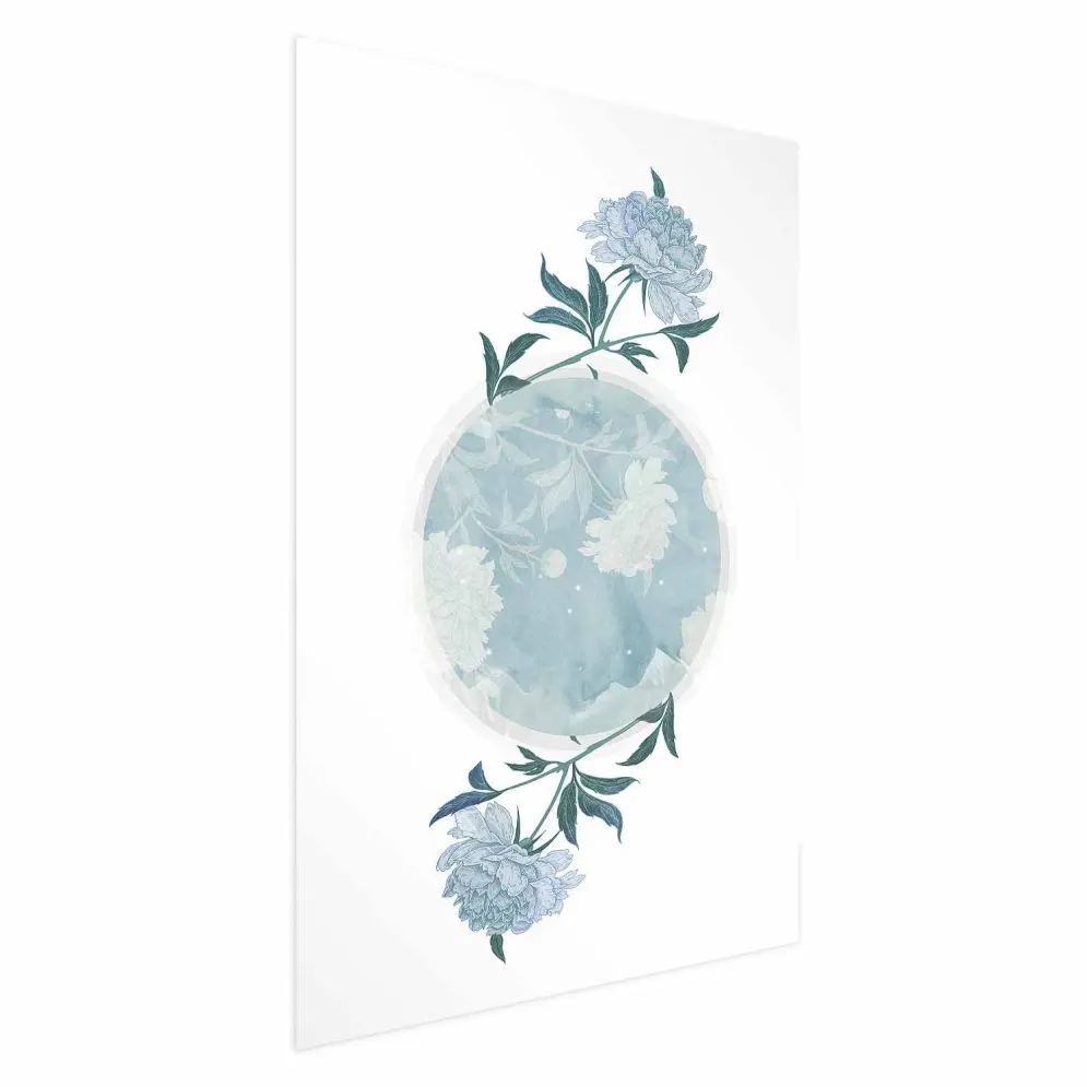 Plakat Kwiecista planeta 29,7x42 cm bez ramy bez marginesu | MIRAT.