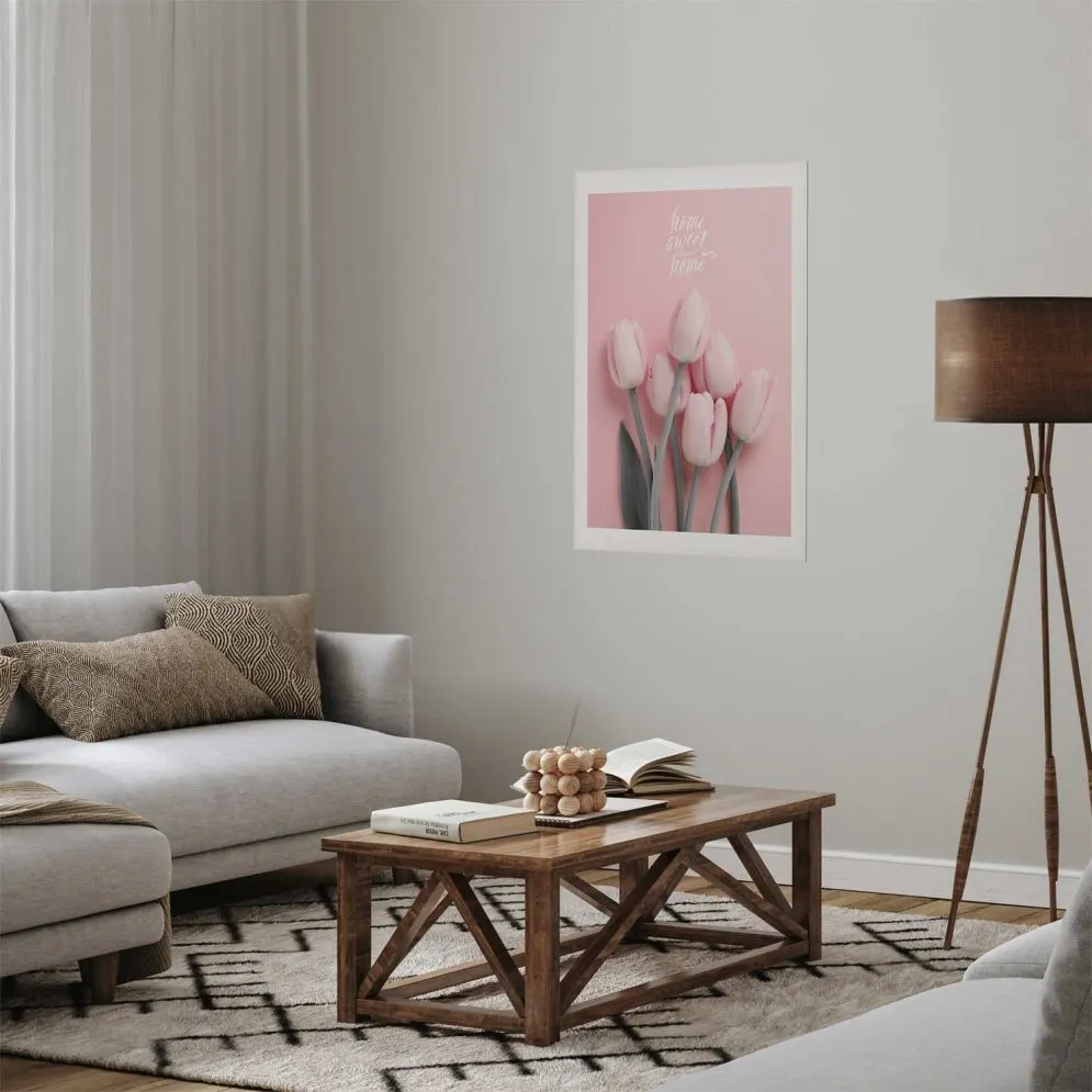 Plakat Sześć tulipanów 29,7x42 cm bez ramy z marginesem | MIRAT.