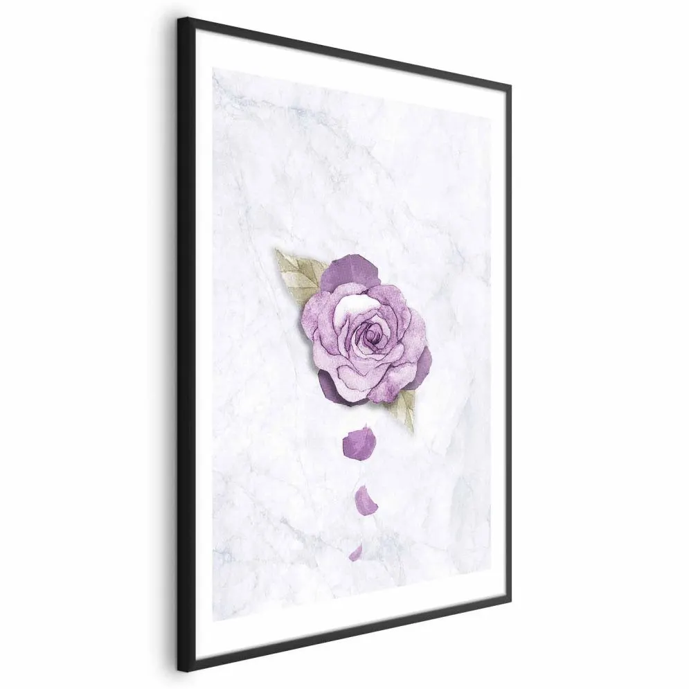 Plakat Kres wiosny 29,7x42 cm z ramą czarną z marginesem | MIRAT.
