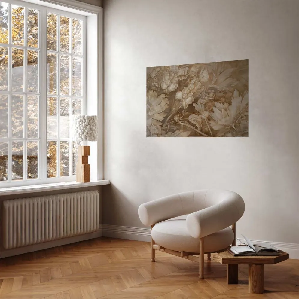 Plakat Ornamenty roślinno-kwiatowe 42x29,7 cm bez ramy bez marginesu | MIRAT.