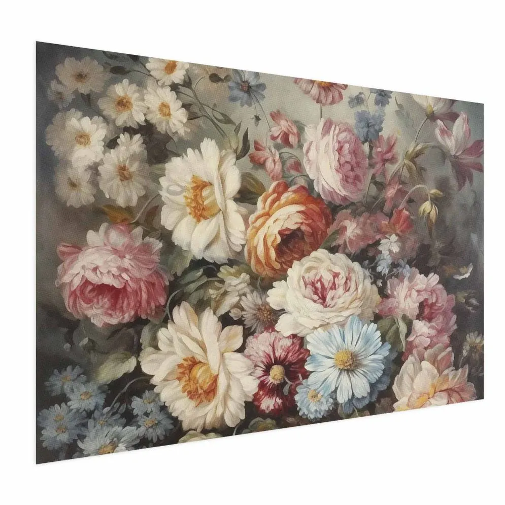 Plakat Zapach ogrodowych kwiatów 90x60 cm bez ramy bez marginesu | MIRAT.
