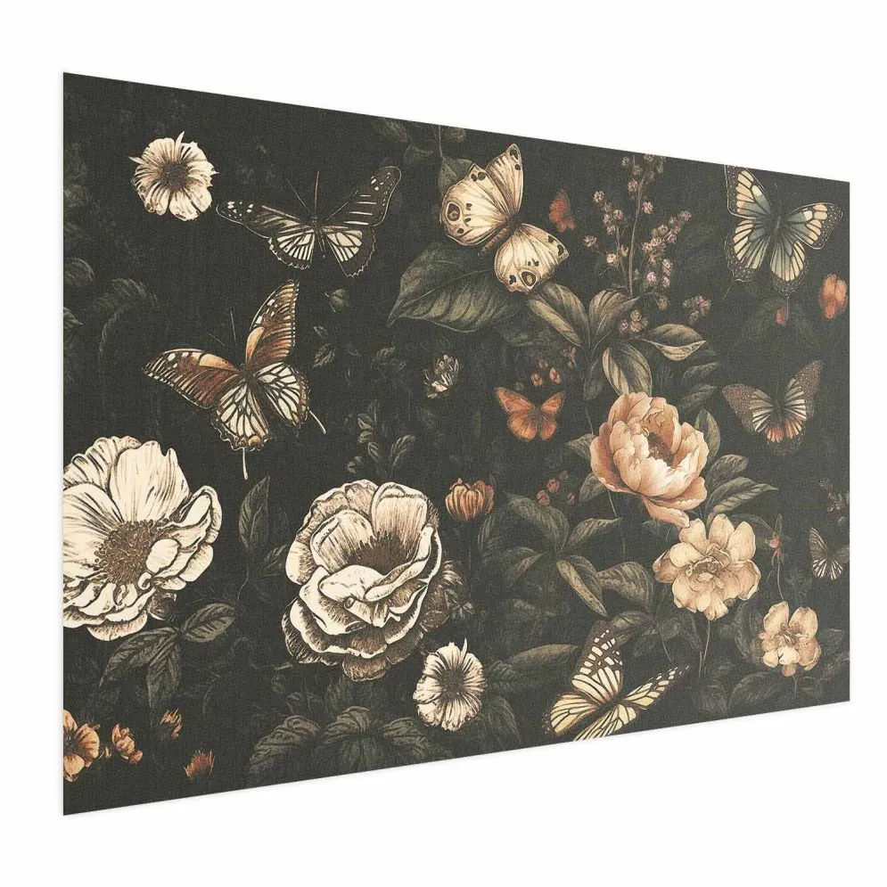 Plakat Rustykalny ogród 42x29,7 cm bez ramy bez marginesu | MIRAT.