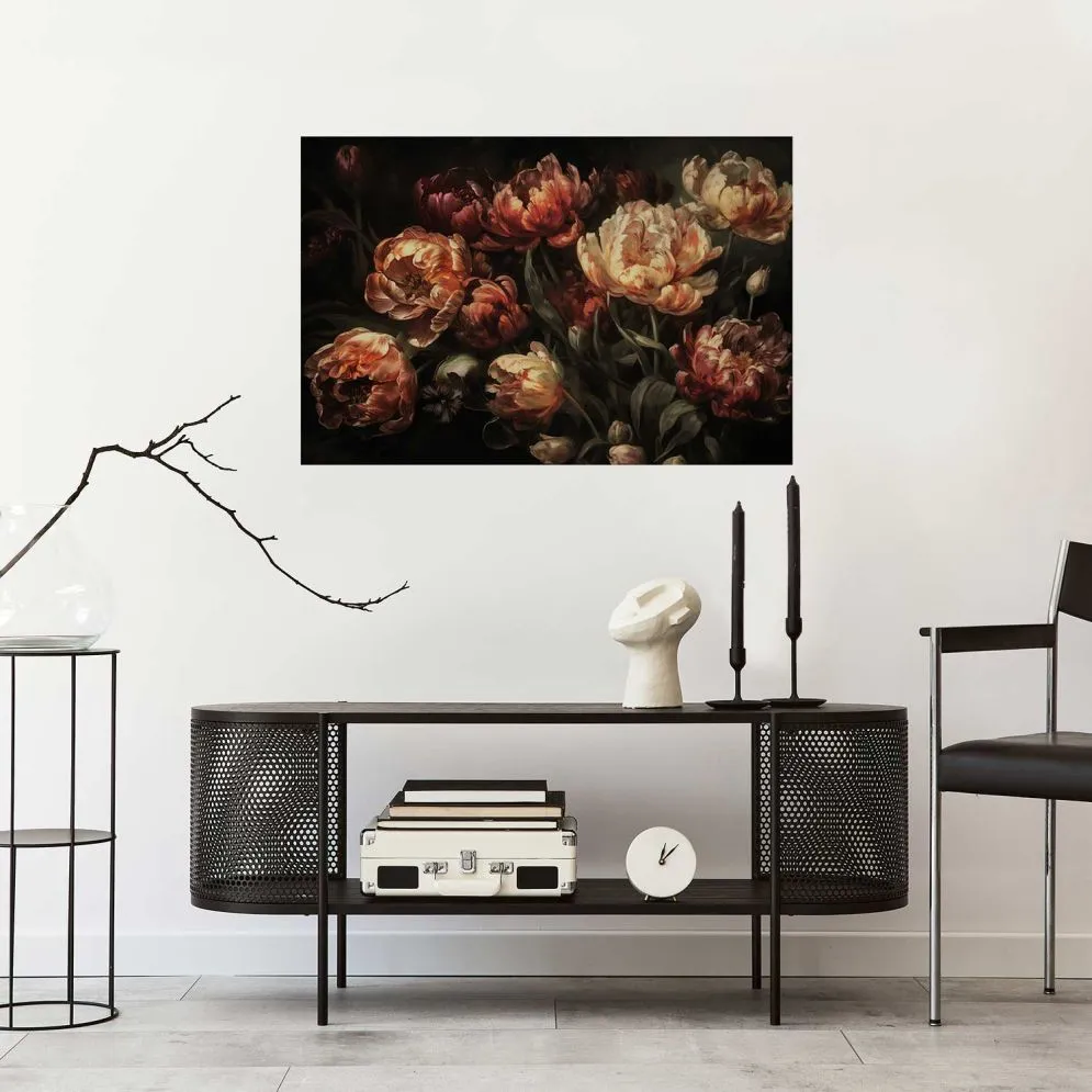Plakat Kwitnące tulipany 42x29,7 cm bez ramy bez marginesu | MIRAT.