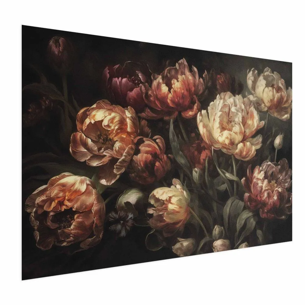 Plakat Kwitnące tulipany 42x29,7 cm bez ramy bez marginesu | MIRAT.