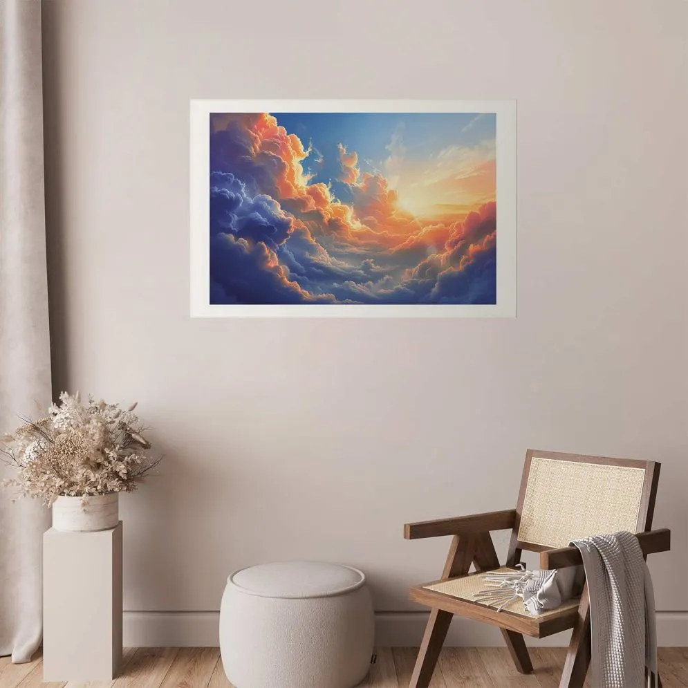 Plakat Symfonia barw 42x29,7 cm bez ramy z marginesem | MIRAT.