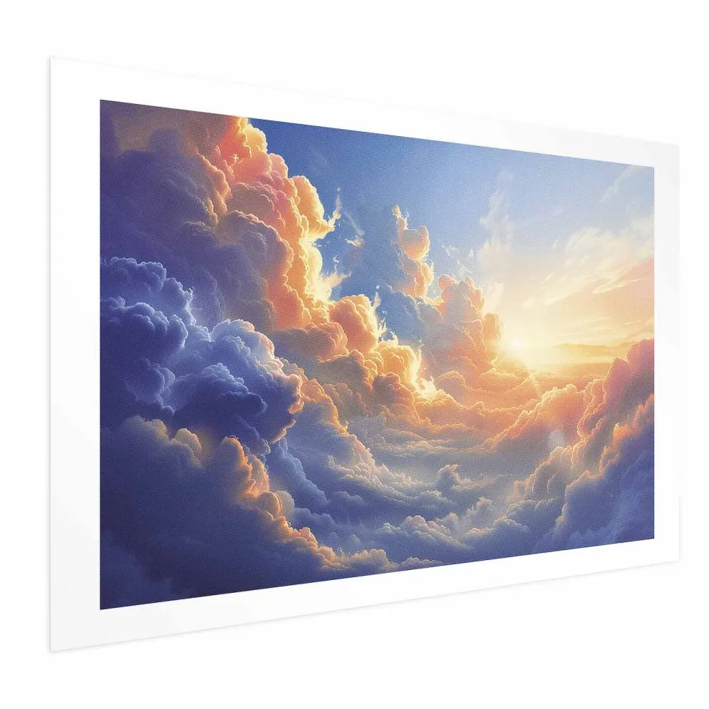 Plakat Symfonia barw 42x29,7 cm bez ramy z marginesem | MIRAT.