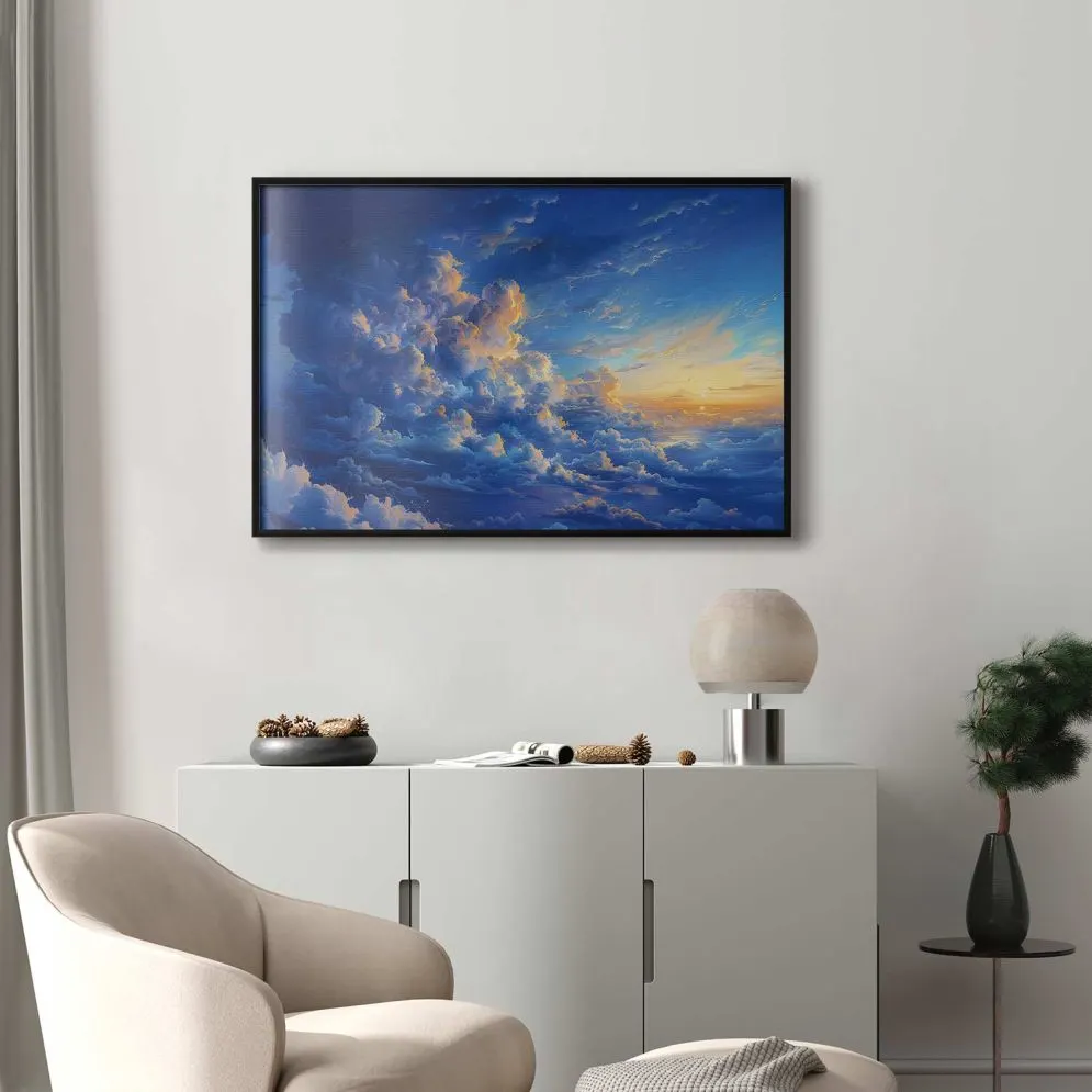 Plakat Dzieło natury 42x29,7 cm z ramą czarną bez marginesu | MIRAT.