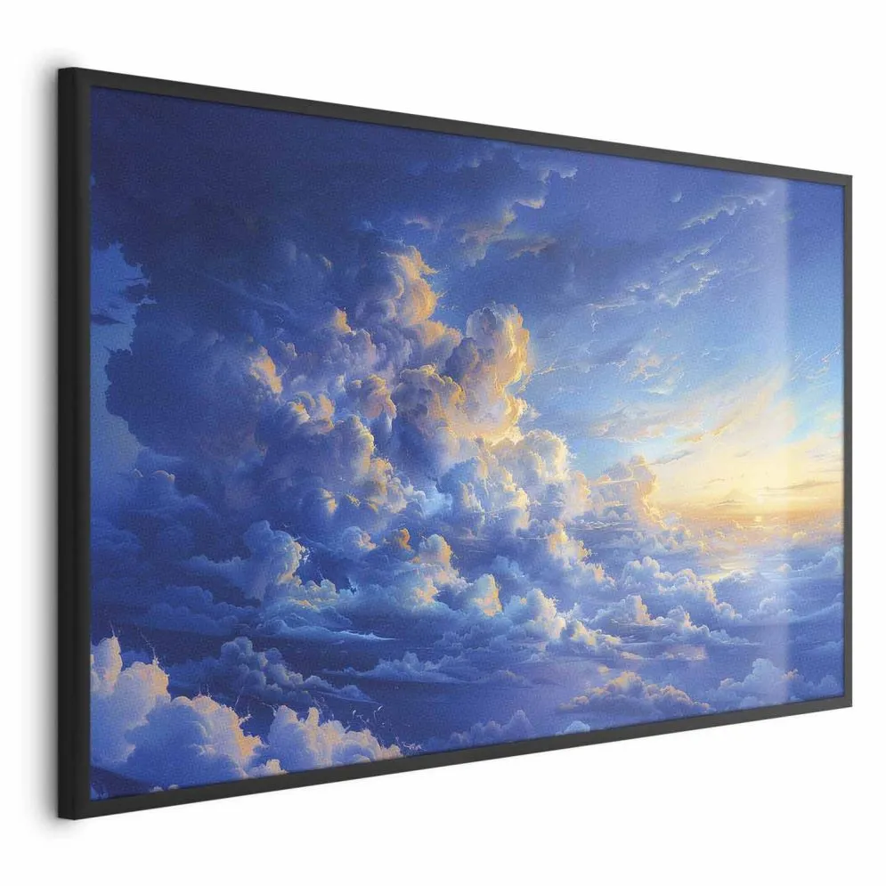 Plakat Dzieło natury 42x29,7 cm z ramą czarną bez marginesu | MIRAT.